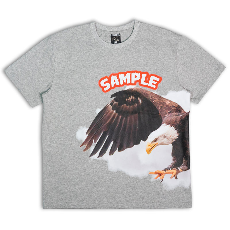 "BIRDS OF A FEATHER" TEE-GREY