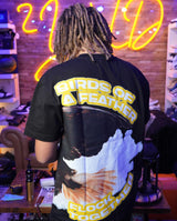 "Birds Of A Feather" Tee-Black