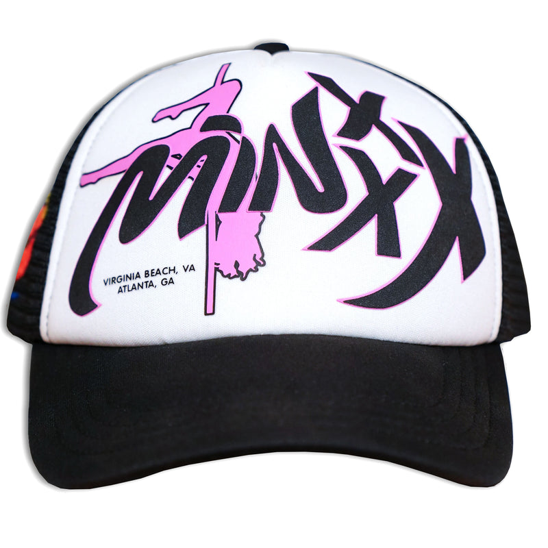 "After Hours" Trucker Hat-Black